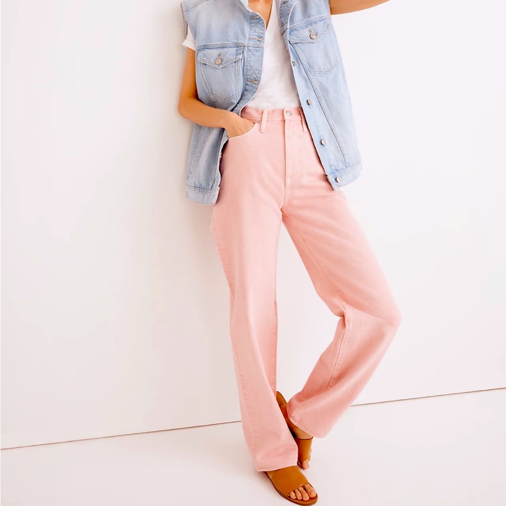 Madewell Baggy Straight Jeans NWT